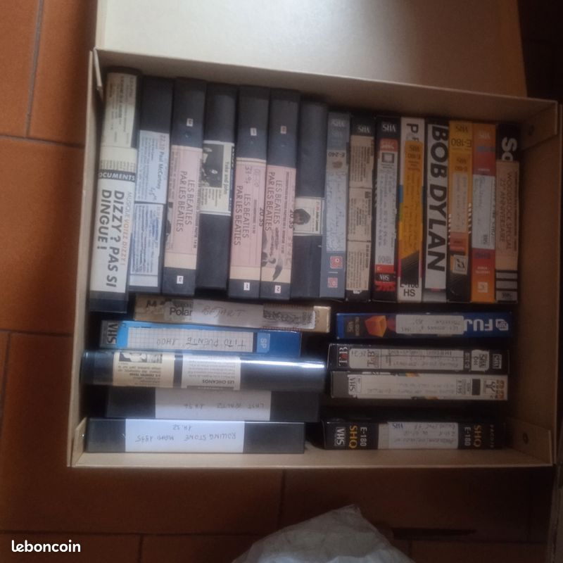 VHS films émissions d époque concerts (image 1)