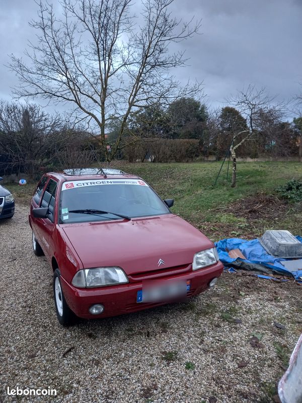 CITROEN ACADIANE FOURGONNETTE POMPIER 18 AVEC GYROPHARE 1978