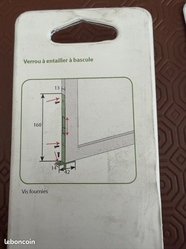 Lot de 2 Verrous sifflet (image 2)