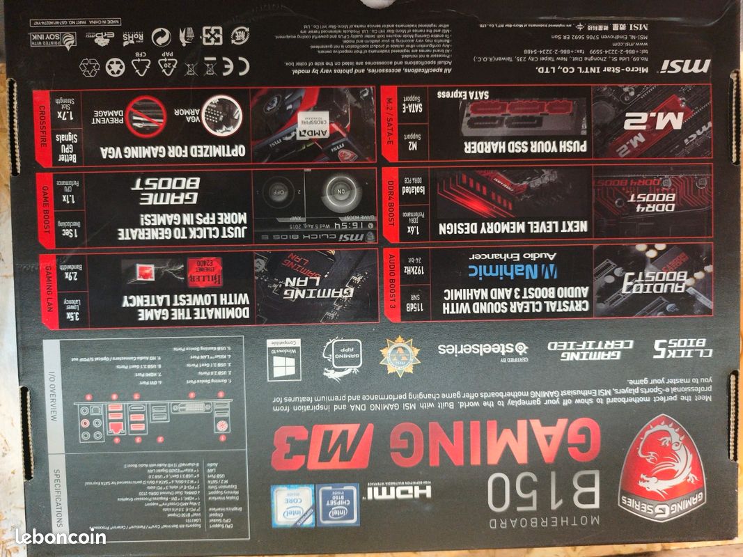 Carte mère & Processeur Intel (image 3)