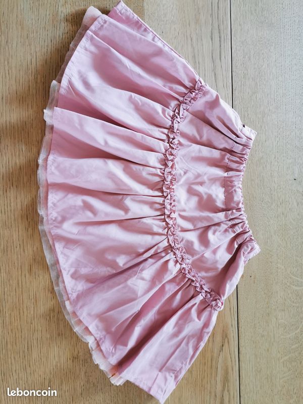 Jupe Fille Anita G Pucci Rose - Ours Robuste - Taille 7 Neuve Avec étiquette