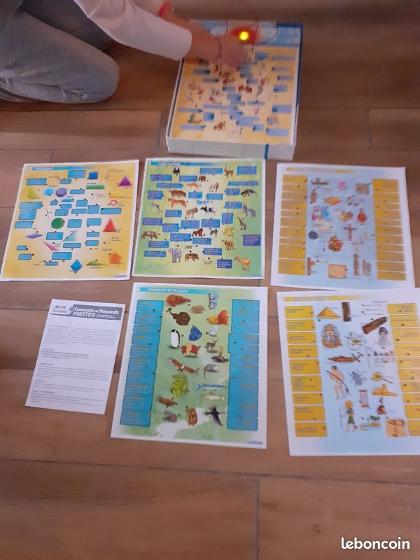 Vends jeu " connecte et réponds " de clementoni (image 1)