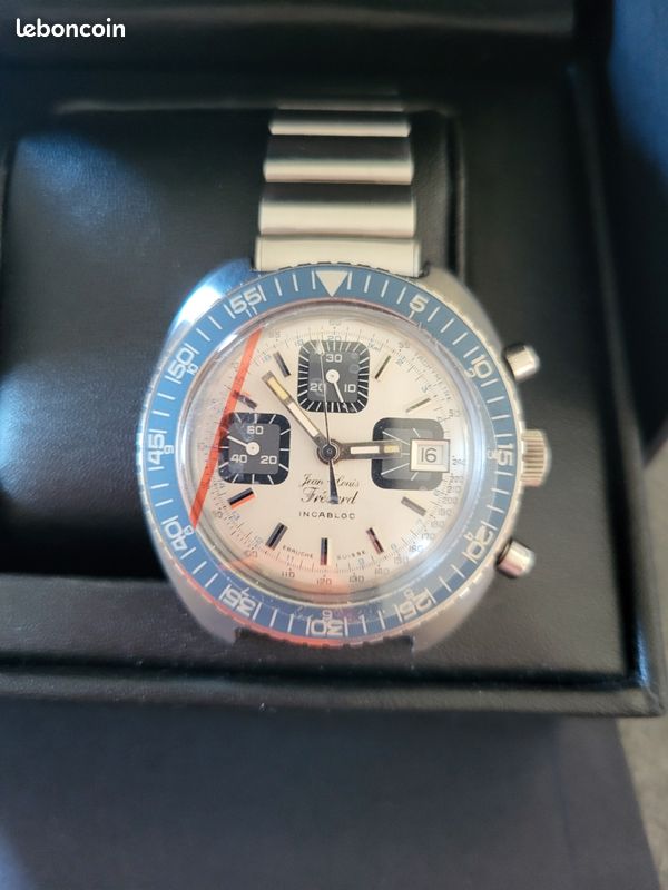 Montre chronographe valjoux année 80 état neuf (image 3)