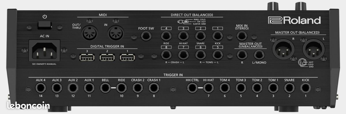 Batterie électronique ROLAND TD50 CUSTOM (image 5)