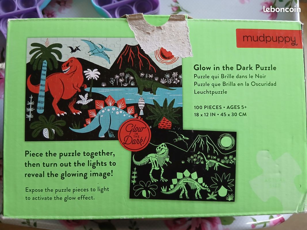 Lot de jouets dinosaures : livres, dinosaures, camion transporteur schleich,... (image 14)