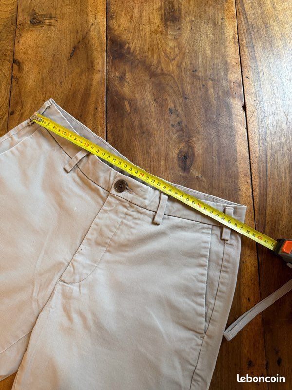 Chino beige – Taille 38 – Coupe slim (image 5)