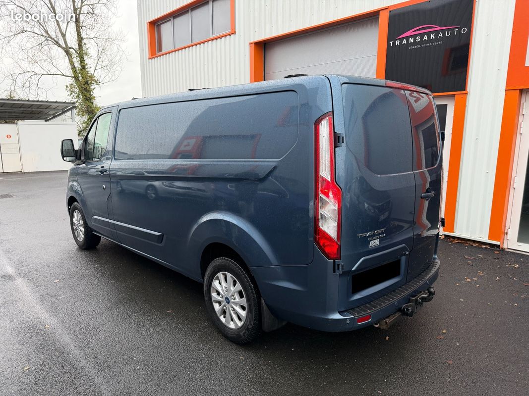 FORD TRANSIT CUSTOM FOURGON L1H1 2.0 ECOBLUE 130ch * DISTRIBUTION OK (image 3)