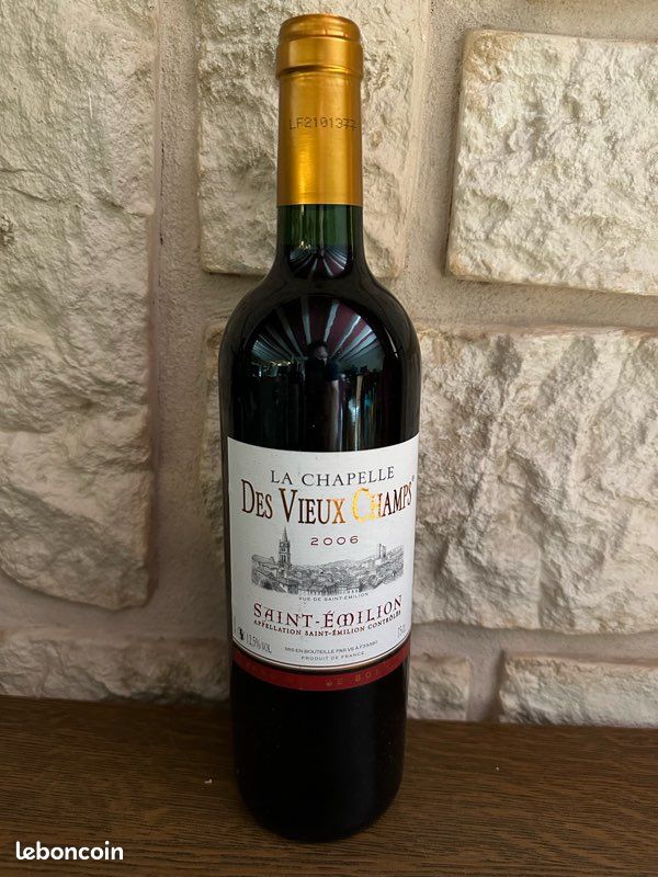 Vin 2006 La Chapelle des Vieux Champs Saint Emilion (image 1)