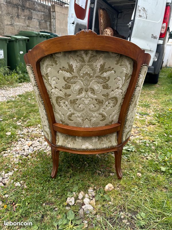 Paire d’anciens fauteuils Louis (image 3)