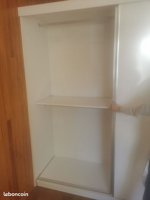 Armoire de rangement blanche (image 3)