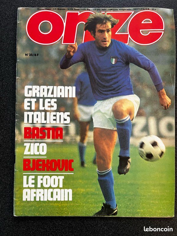Magazine Onze Special Coupe Du Monde (1978, France Italie Argentine