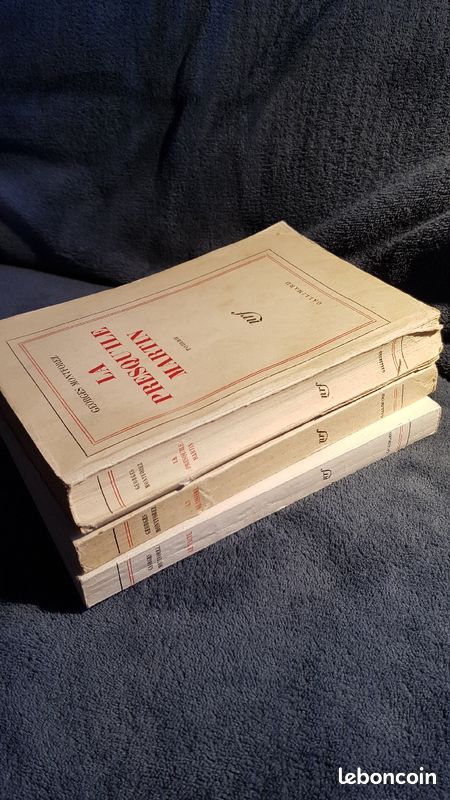 Rares titres dont un Envoi SP Nrf Gallimard Montforez Georges (image 5)