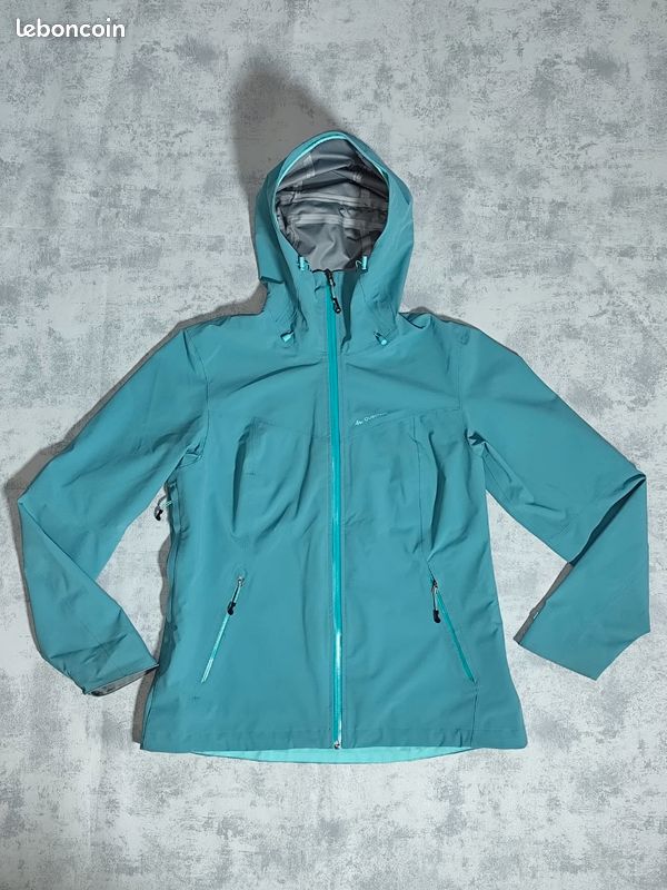 Veste imperméable MH500 quechua forclaz 400 taille L femme Vêtements