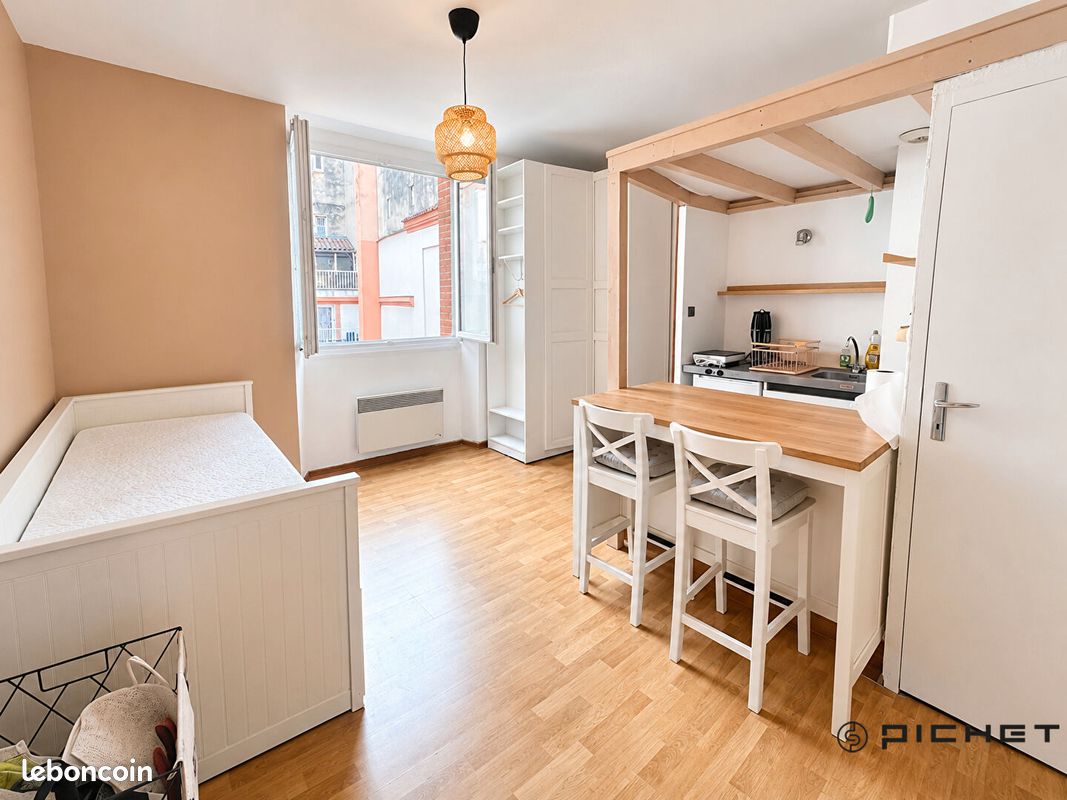 Appartement 1 pièce 18 m² · à Toulouse · 18 m² · 132 000 €