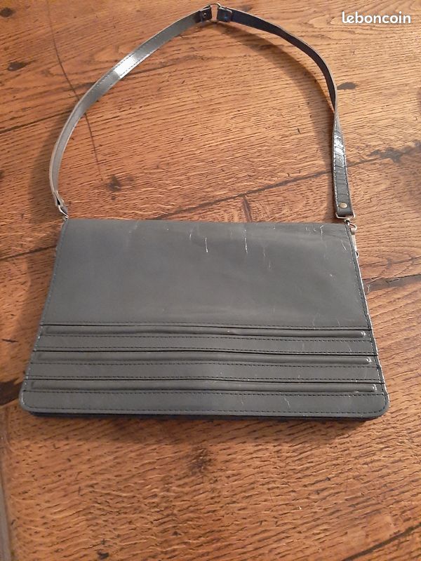 Sac à main gris (image 1)