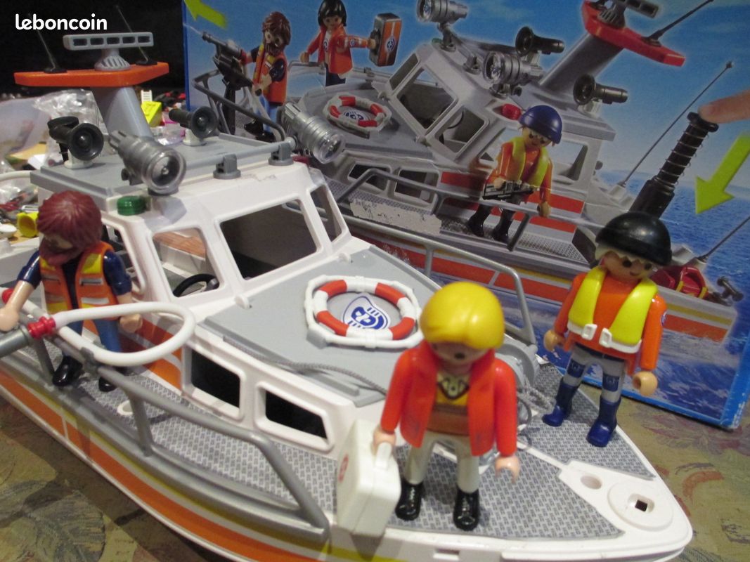Playmobil Bateau de sauvetage en boite (image 3)