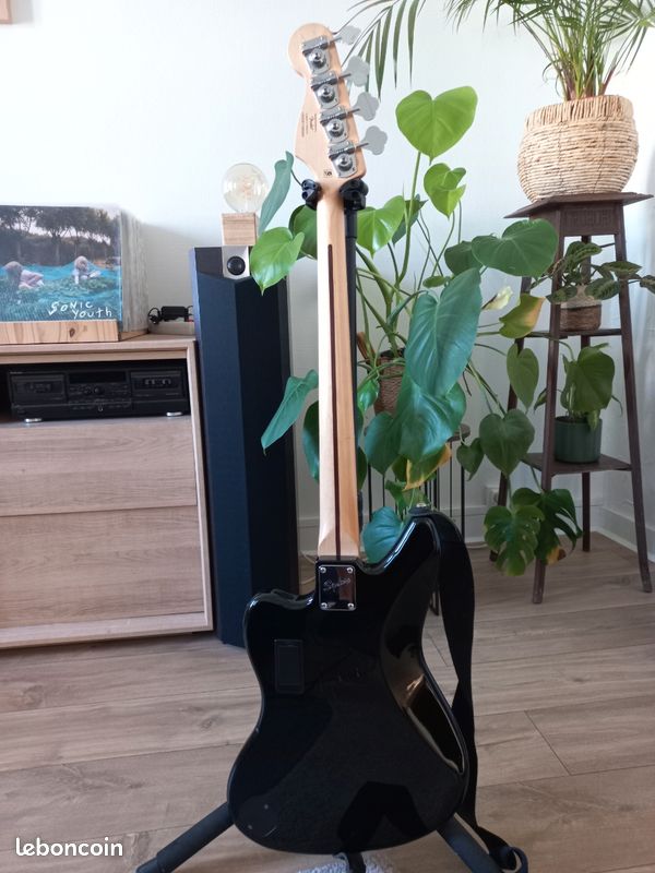 Basse Squier Jaguar double micro chevalet RARE (image 6)