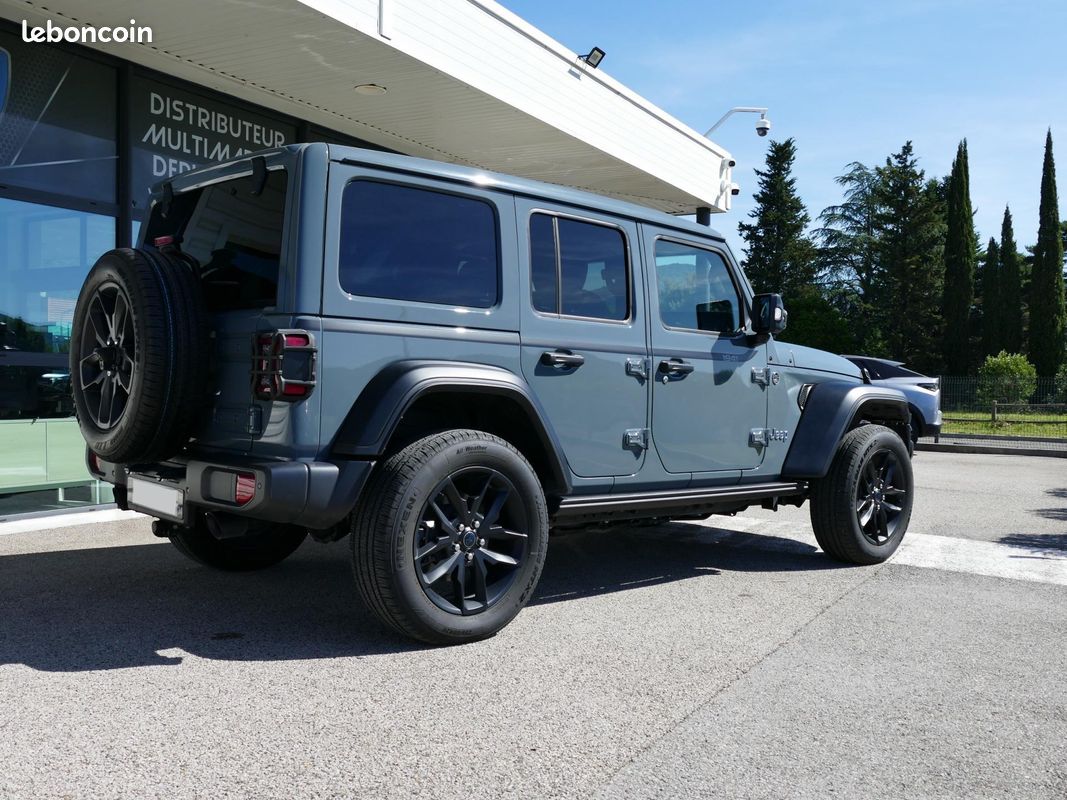 JEEP WRANGLER 2.0i T 4xe - 380 - BVA 4x4 2018 Unlimited Sahara 1941 PHASE 2 (image 2)