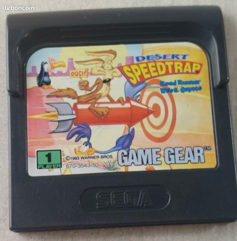 Desert Speedtrap - Game Gear (image 1)