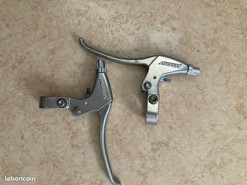 Levier De Frein Vintage Vittoria – Années 1940-50 – Pour Vélo De Route – Blanc
