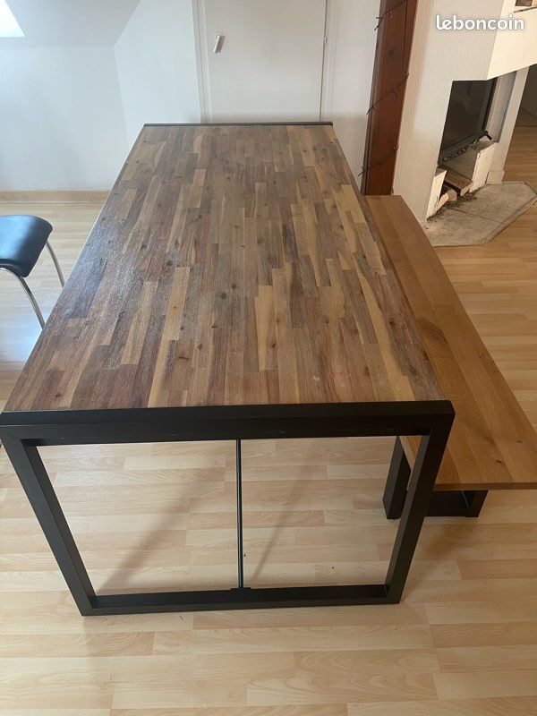 Table à manger + Banc (image 2)