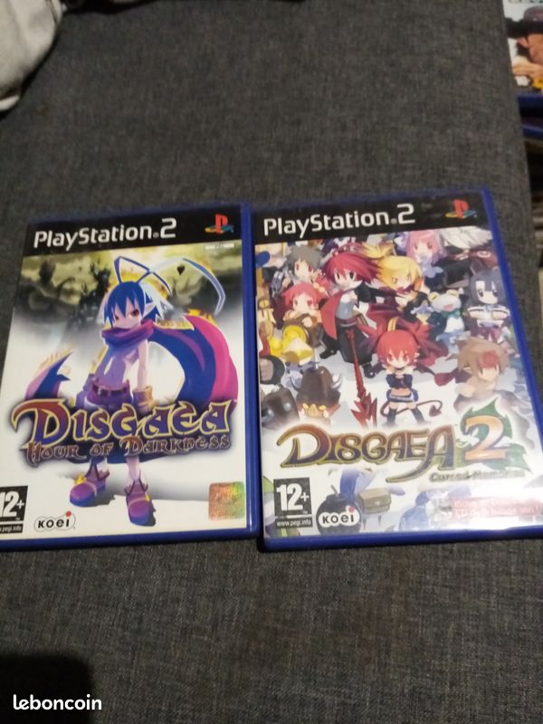 Jeu PS2 Disgaea 2: Cursed Memories - Très Bon état Complet - Sony PlayStation 2 - Jeu De Rôle Stratégique