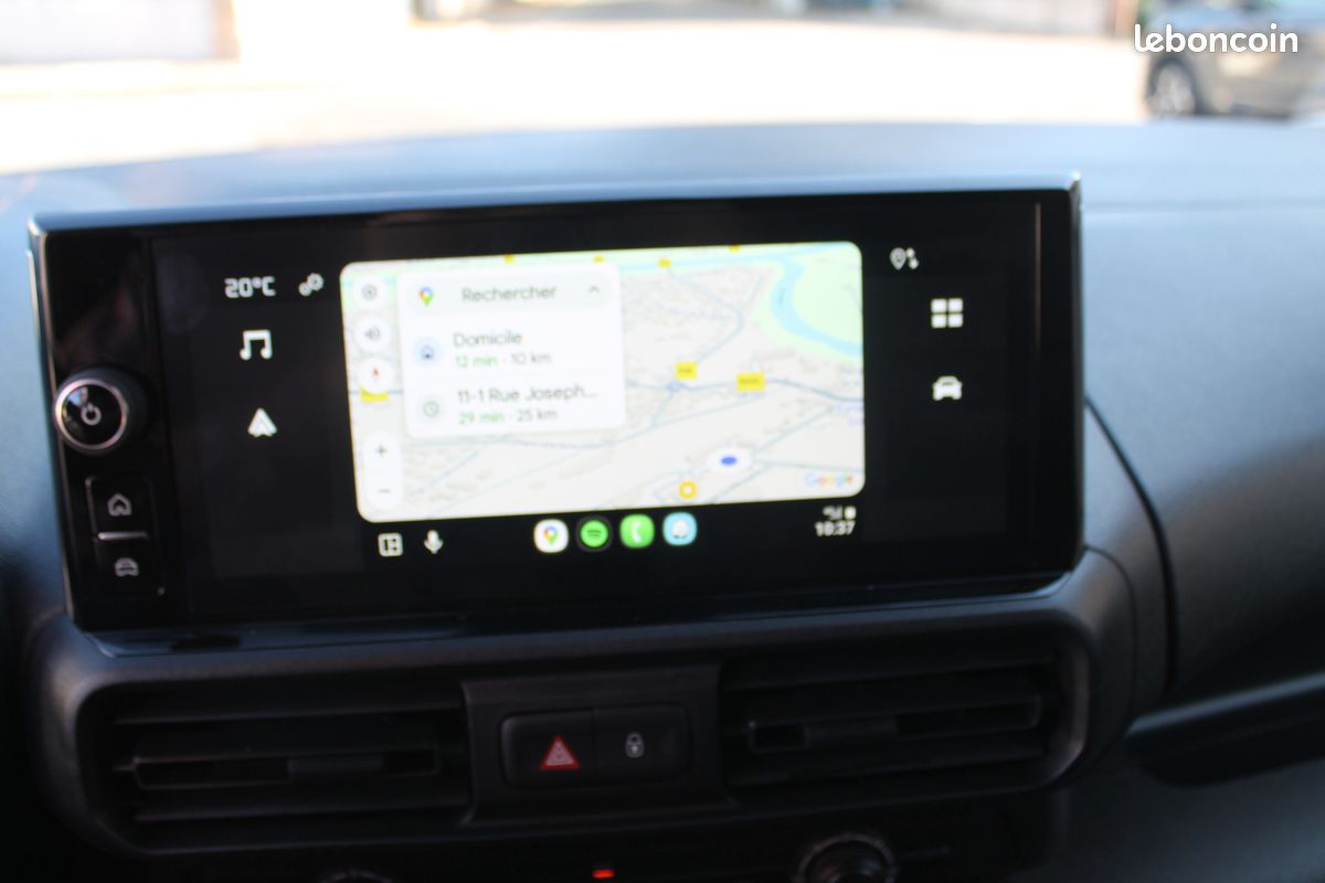 Citroën Berlingo III (2) Van Taille M 650KG Blue-HDI 130 S&S EAT8 , Caméra de recul, Android auto, Cabine extenso 5 Kilomètres 19 150 Hors taxes (image 4)