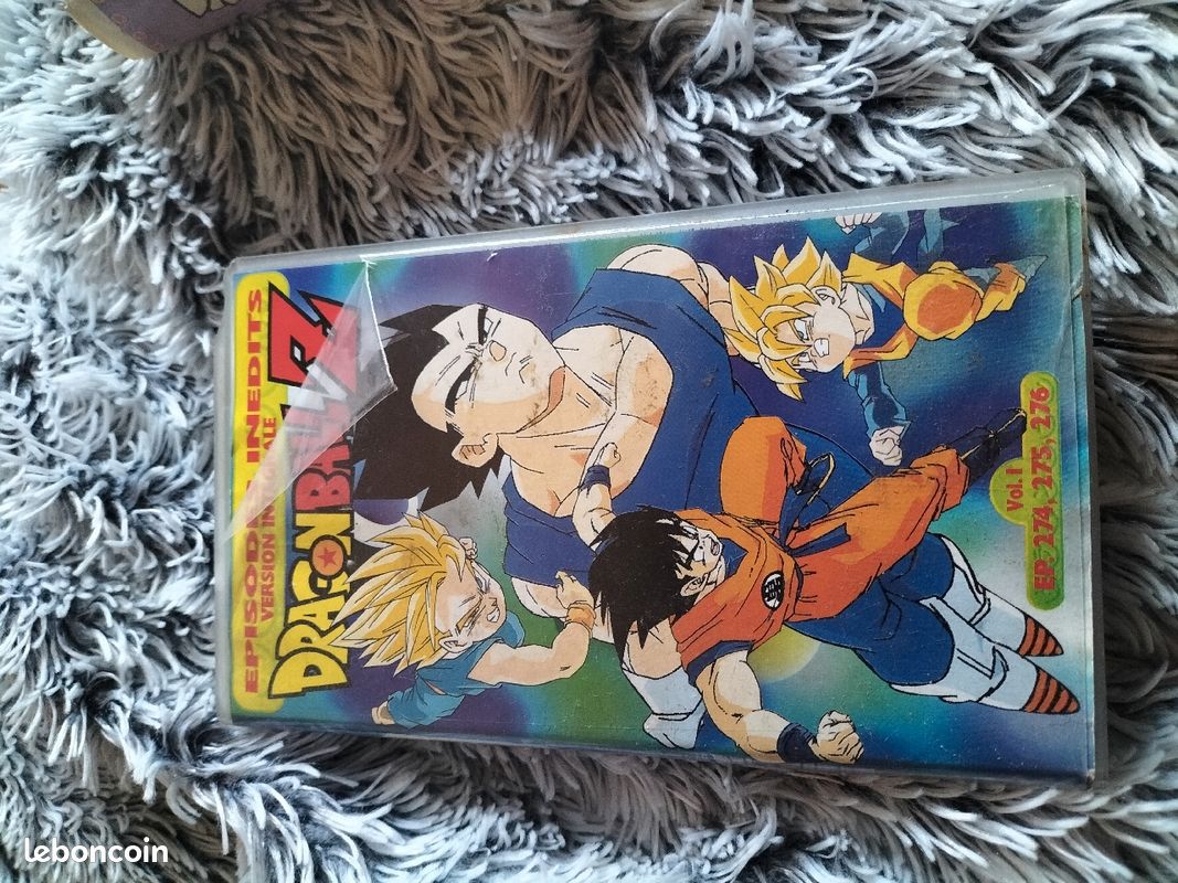 Cassette Dragon Ball Z inédit vol 1 version intégrale neuf DVD Films