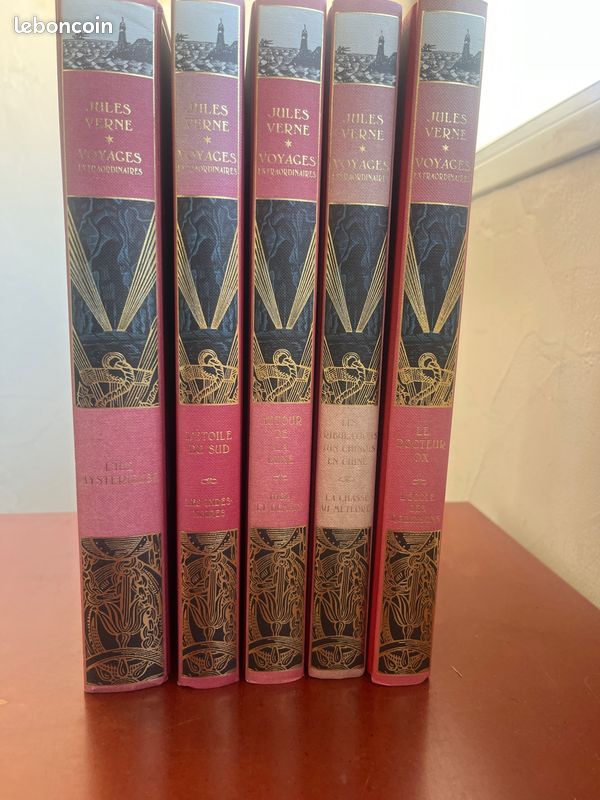 Jules Verne - Ed. Atlas 2010 - Hetzel - 51 volumes quasi compléte (image 10)