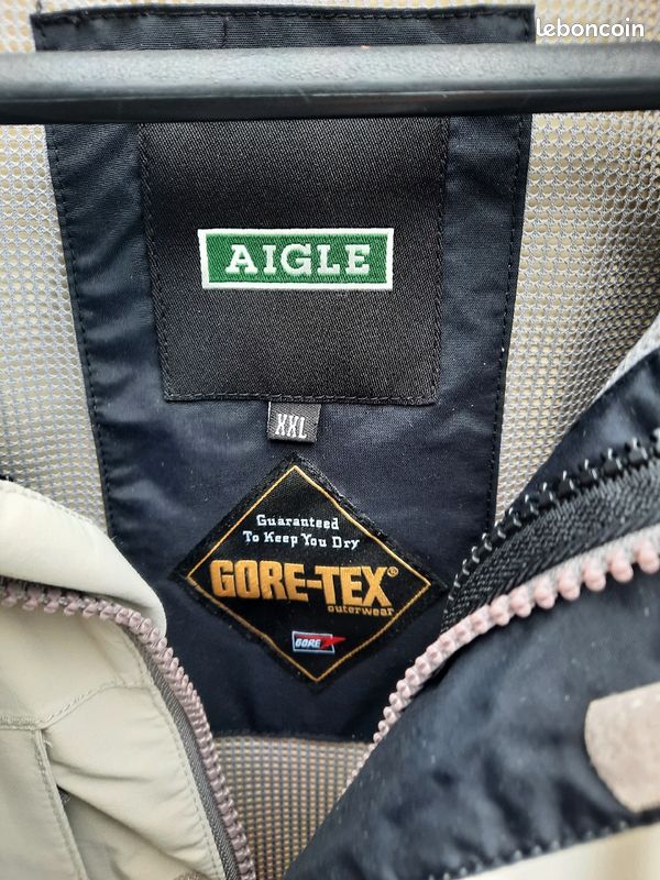 Veste imperméable coupe vent Aigle (image 3)