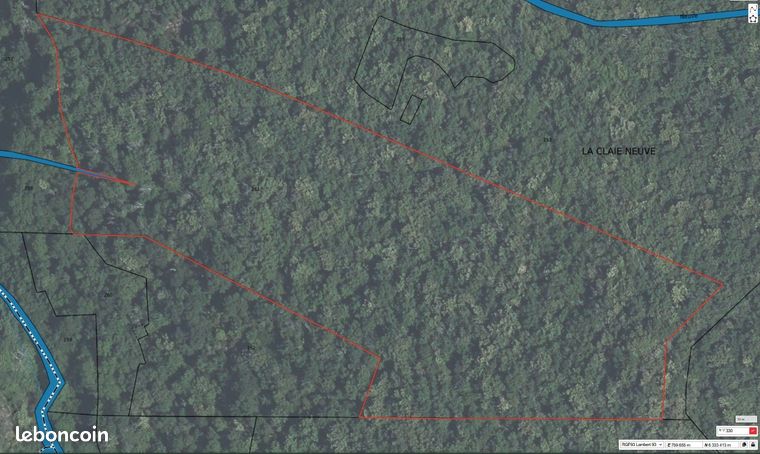 Terrain 43726 m² LES PLANTIERS