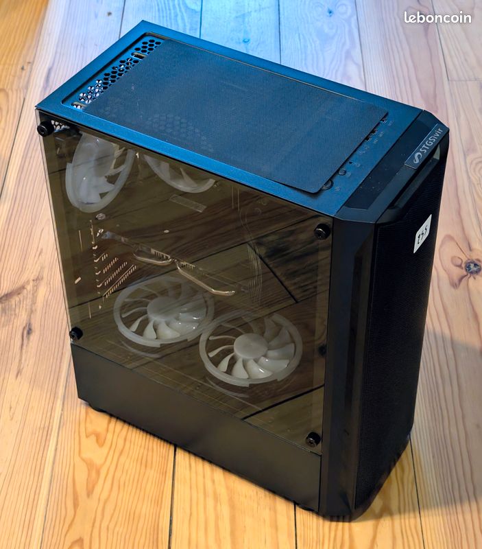 Tour gaming i7-4790 RX 580 Go 16 Go RAM SSD 512 Go – prête