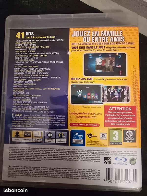 Jeu ps3 just dance 2015 (image 3)