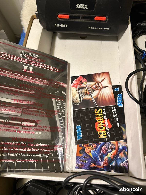 Console pack sega megadrive 2 - pack mega game 2 - B62 (image 7)