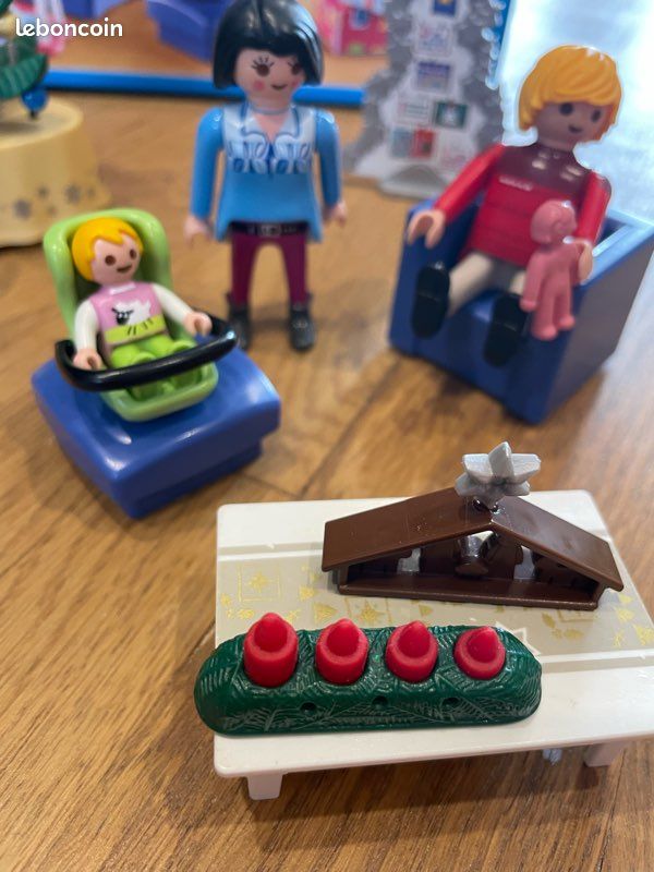 Playmobil 9495 – Salon De Noël – Neuf Dans Boîte