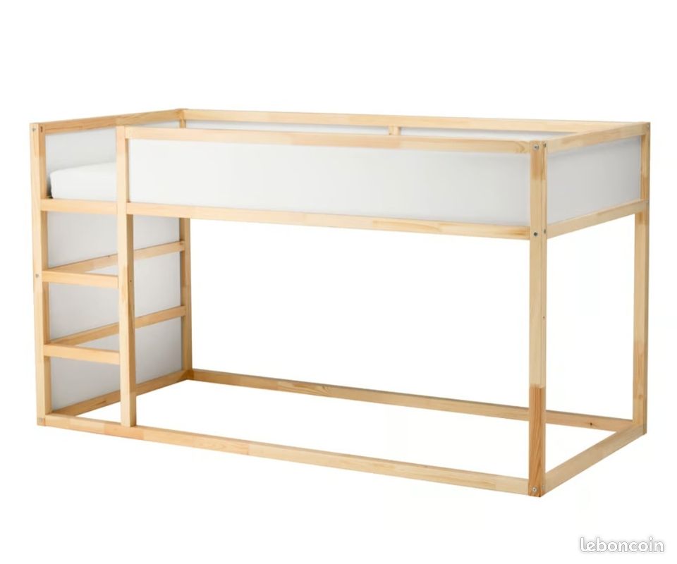 Lit kura ikea 90x200 (image 5)