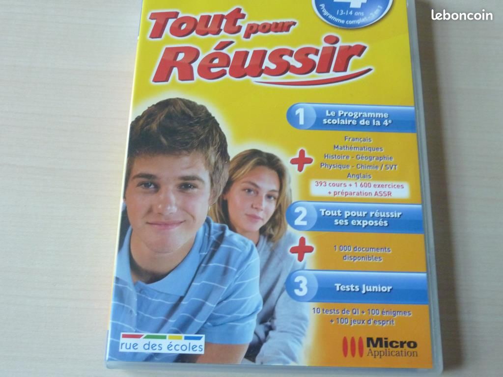 DVD "Tout pour réussir" 4e (image 1)