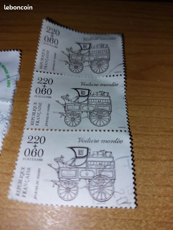 Lot de timbres français (image 2)