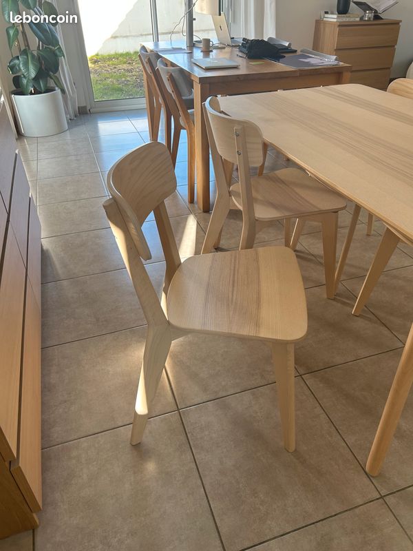 Table Lisabo - IKEA (chaises déjà vendues) (image 6)