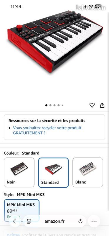 Moi mini Akai mpc (image 3)
