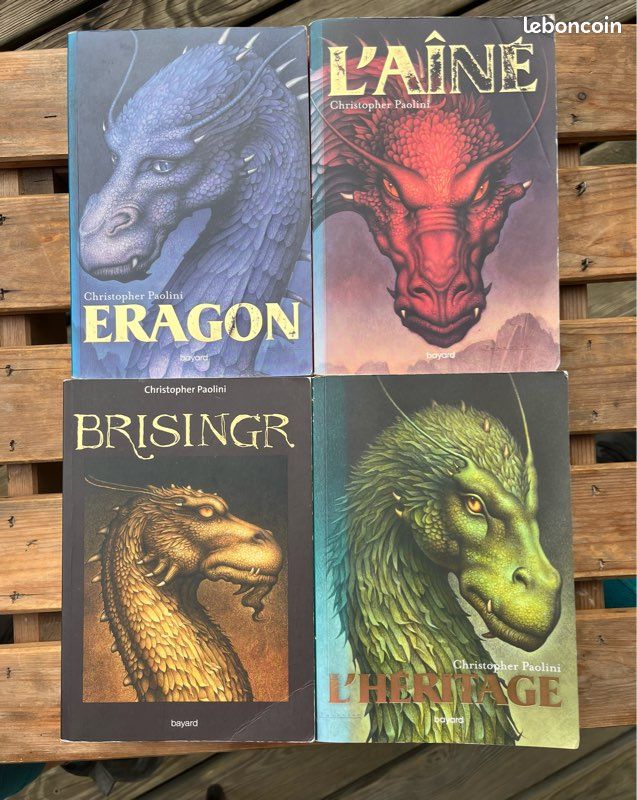 L’Héritage, Christopher Paolini - Bayard - Tomes I à IV (image 1)