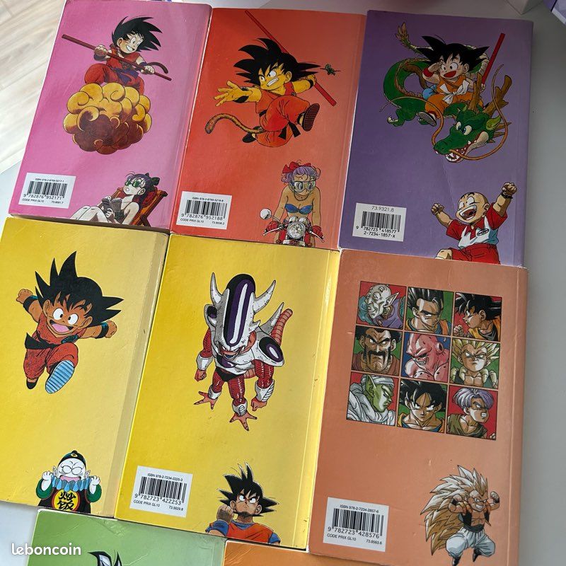 Lot 8 livres dragonball pastel glénat collection (image 7)