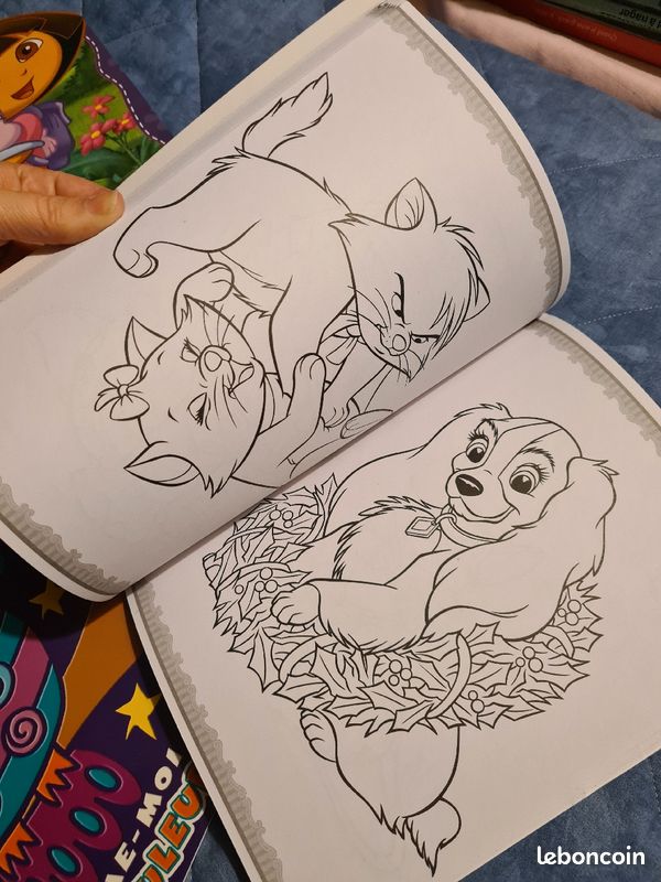 Lot de 5 cahiers de coloriage et d'activités NEUF (image 3)