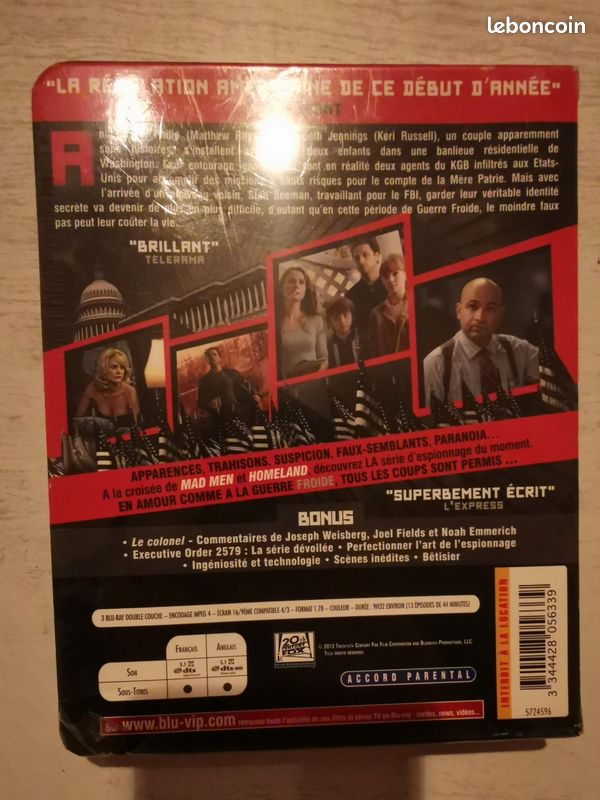 The Americans - L'intégrale de la Saison 1 [Blu-ray] (image 2)