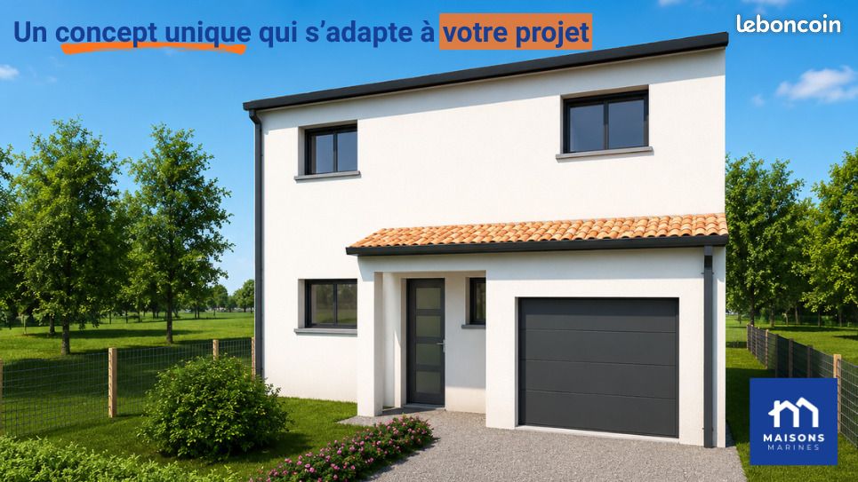 Maison 80 m² · à Saint-Mars-de-Coutais · 80 m² · 243 400 €