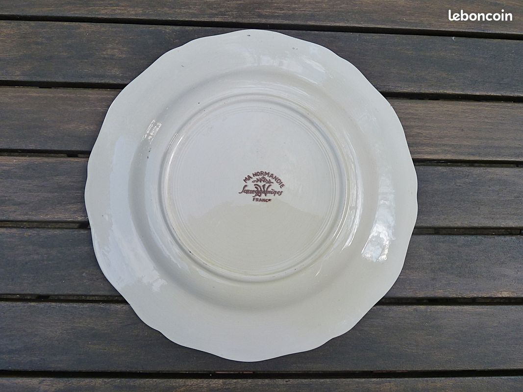 Assiettes décoratives "Ma Normandie" Sarreguemines NEUF [à offrir] (image 6)