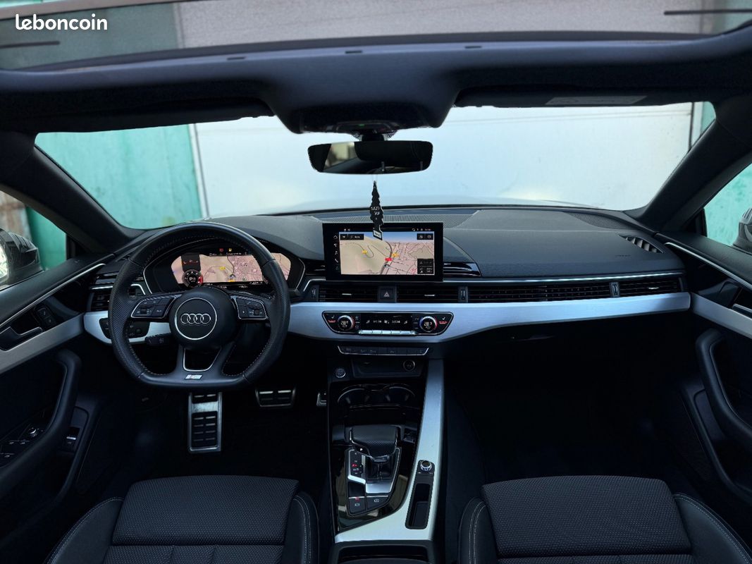 AUDI A5 SPORTBACK 459/mois GARANTIE 6 ANS 40 TDI 190ch S-TRONIC 7 S LINE Toit ouvrant RS Audi SPORT Méplat COCKPIT AppleCarPlay 1ère MAIN Origine française Aucun frais à prévoir (image 13)