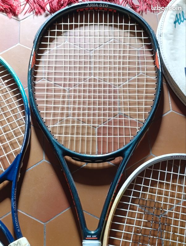 2 Raquettes De Tennis Vintage Prince International - Taille De Grip 4 1/4 N°2 - Excellent état - Avec Housses