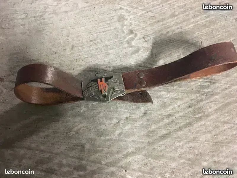 Magnifique et ancienne ceinture harley davidson made in USA (image 1)