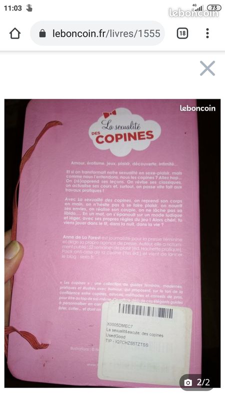Livre La sexualité des copines (image 2)